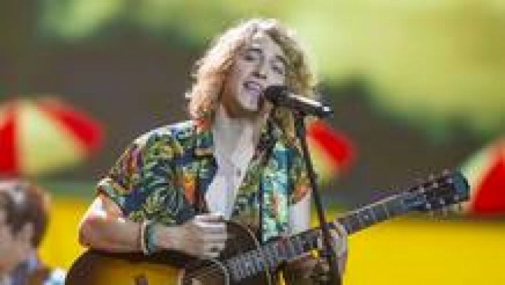 Eurovisión - Eurovisión 2017 -Manel Navarro en su segundo ensayo