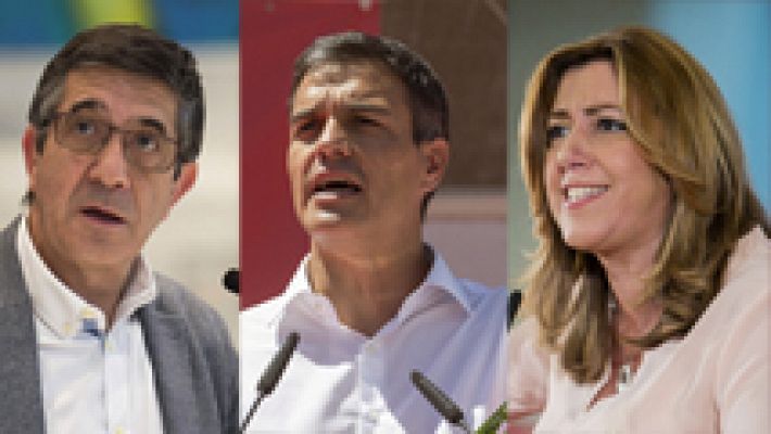 Los candidatos a liderar el PSOE continúan con su agenda