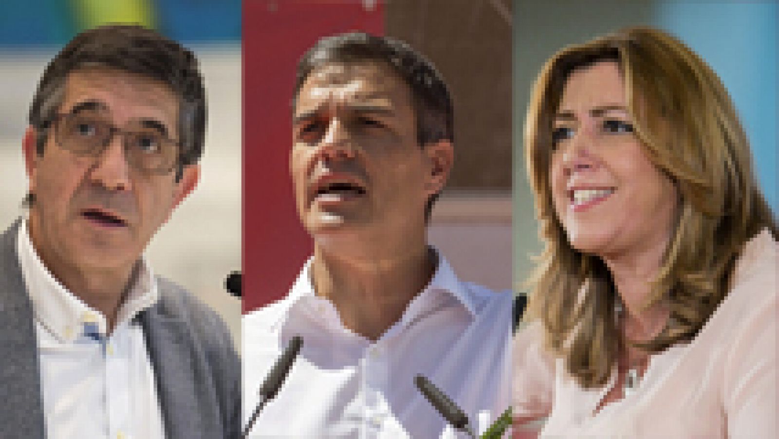 Los candidatos a liderar el PSOE continúan con su agenda para conseguir votos