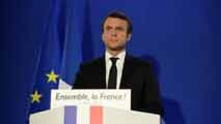 Telediario 1 - Macron, el desconocido que llegó a presidente de Francia