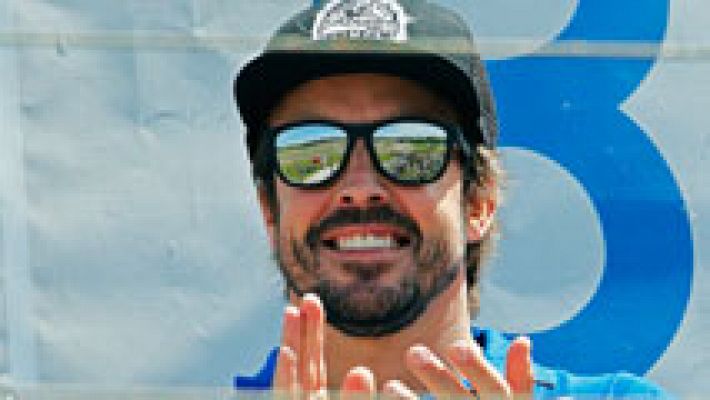 Fernando Alonso se relaja en casa antes del GP de España