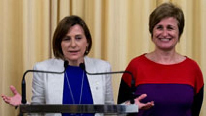 Forcadell y Simó niegan haber desobedecido al Constitucional