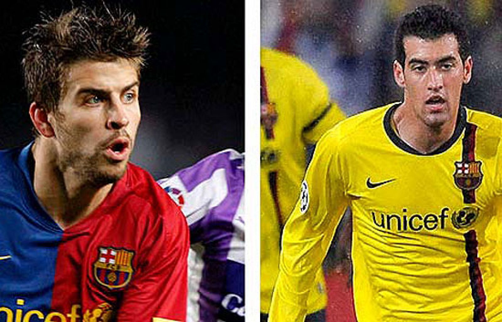 Piqué y Busquets, novedades de Del Bosque RTVE