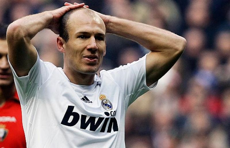 Robben, convocado ante el Racing