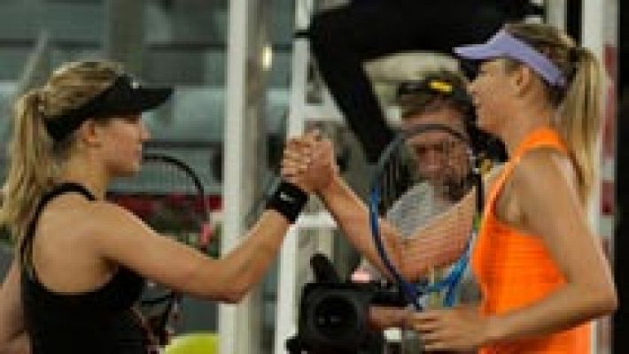 Bouchard vence a Sharapova tras haberla criticado