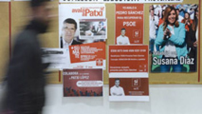  - Arranca oficialmente la campaña electoral de las primarias del PSOE