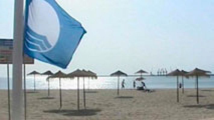 Telediario 1 - 579 playas de España tendrán este verano bandera azul