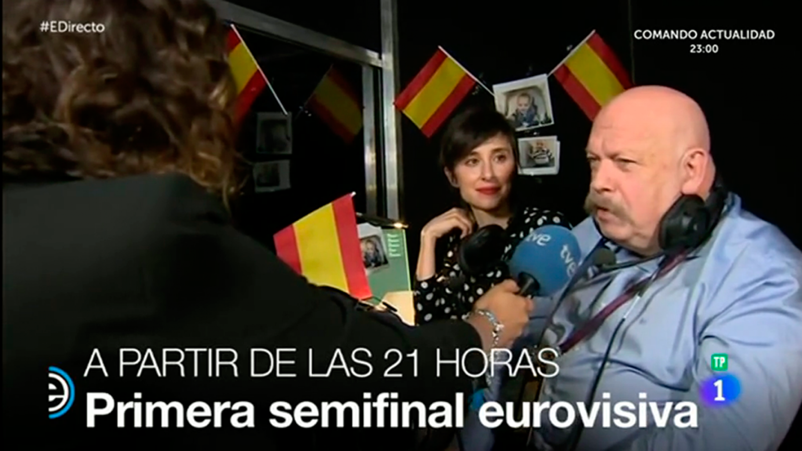 España Directo - Los favoritos de José María Iñigo y Julia Varela para la primera semifinal de Eurovisión 2017