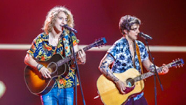 Eurovisión - El primer minuto: Manel Navarro canta "Do it for your lover"