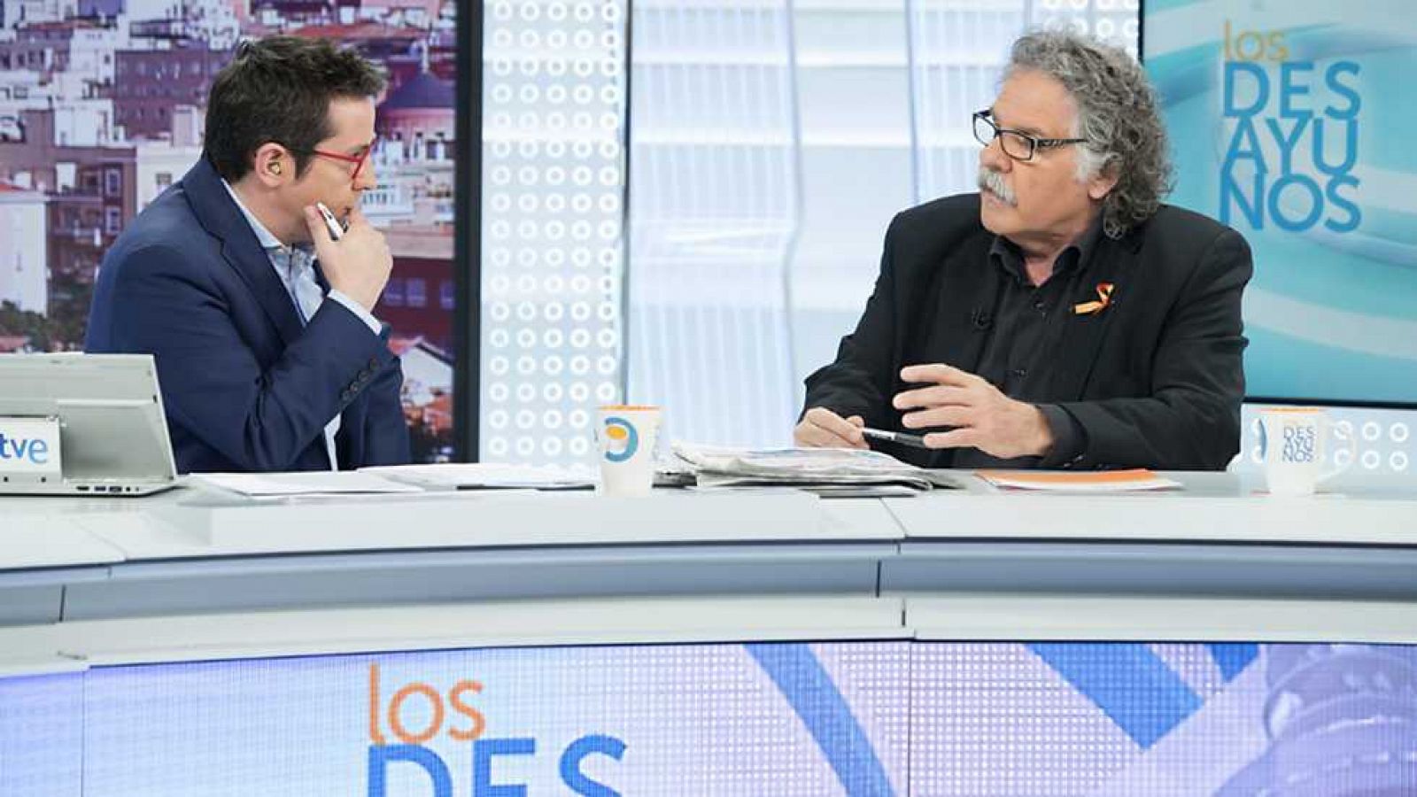 Los desayunos de TVE - Joan Tardá, portavoz de ERC en el Congreso