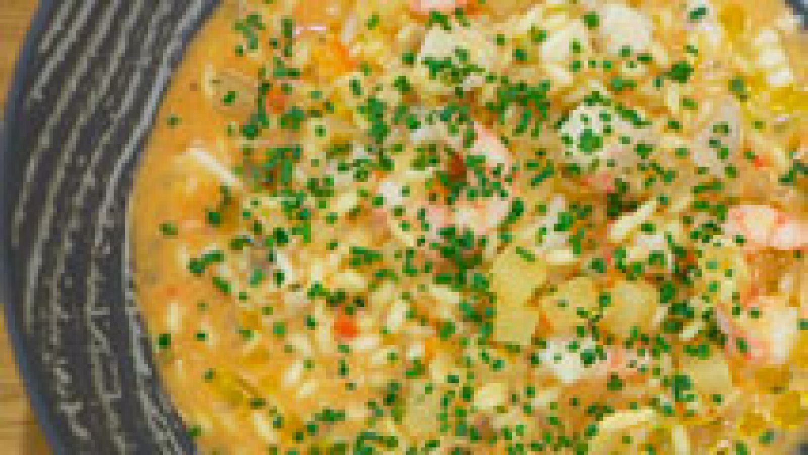 Torres en la cocina - Risotto de rodaballo y gambas