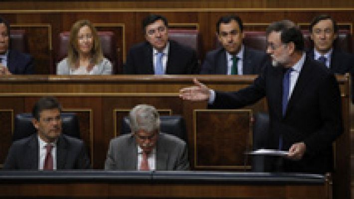 La corrupción protagoniza la sesión de control en el Congreso