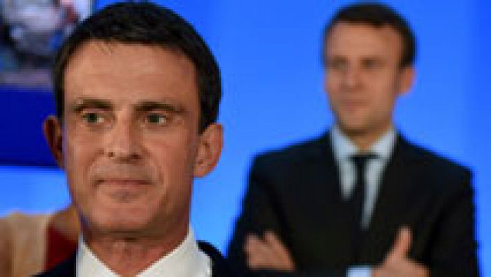 El partido de Macron duda sobre si incorporar a sus filas al exprimer ministro socialista Manuel Valls