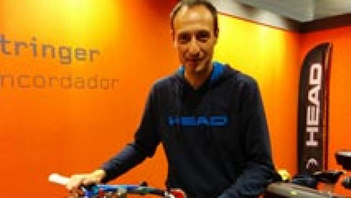 Madrid Open de Tenis - Xavi Segura: "El cordaje es fundamental en el tenis, porque es un deporte de sensaciones"