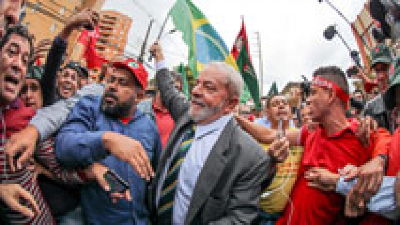 Telediario 1: El ex presidente brasileño, Lula Da Silva, niega ente el juez las acusaciones de corrupción | RTVE Play