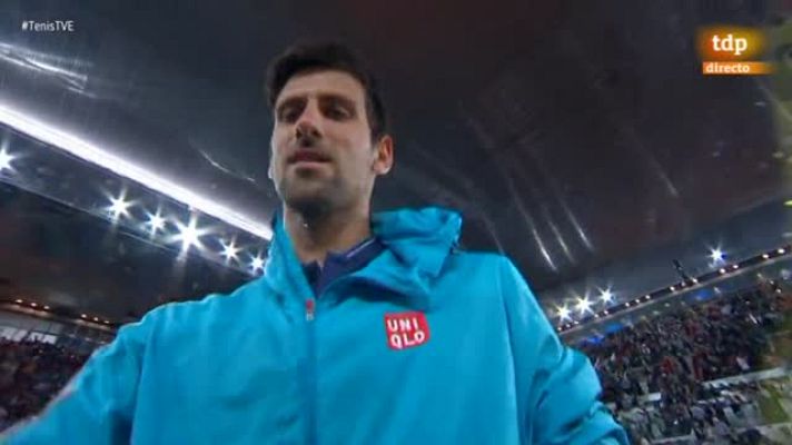 Madrid Open de Tenis - Djokovic: "Jugar bajo techo me ha beneficiado"