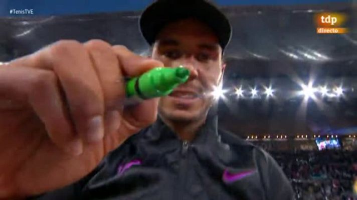 Madrid Open de Tenis - Nadal, satisfecho tras jugar "mucho mejor" ante Kyrgios