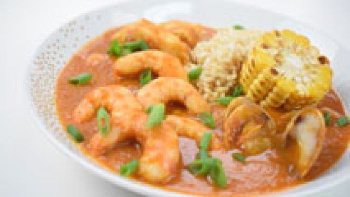 MasterChef - #BloggerMC5 - Guiso cajún de marisco