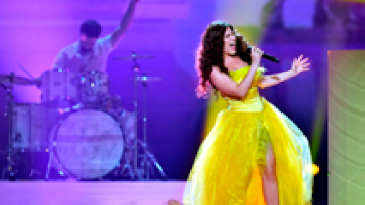 Eurovisión - Suiza: Timebelle canta 'Apollo'