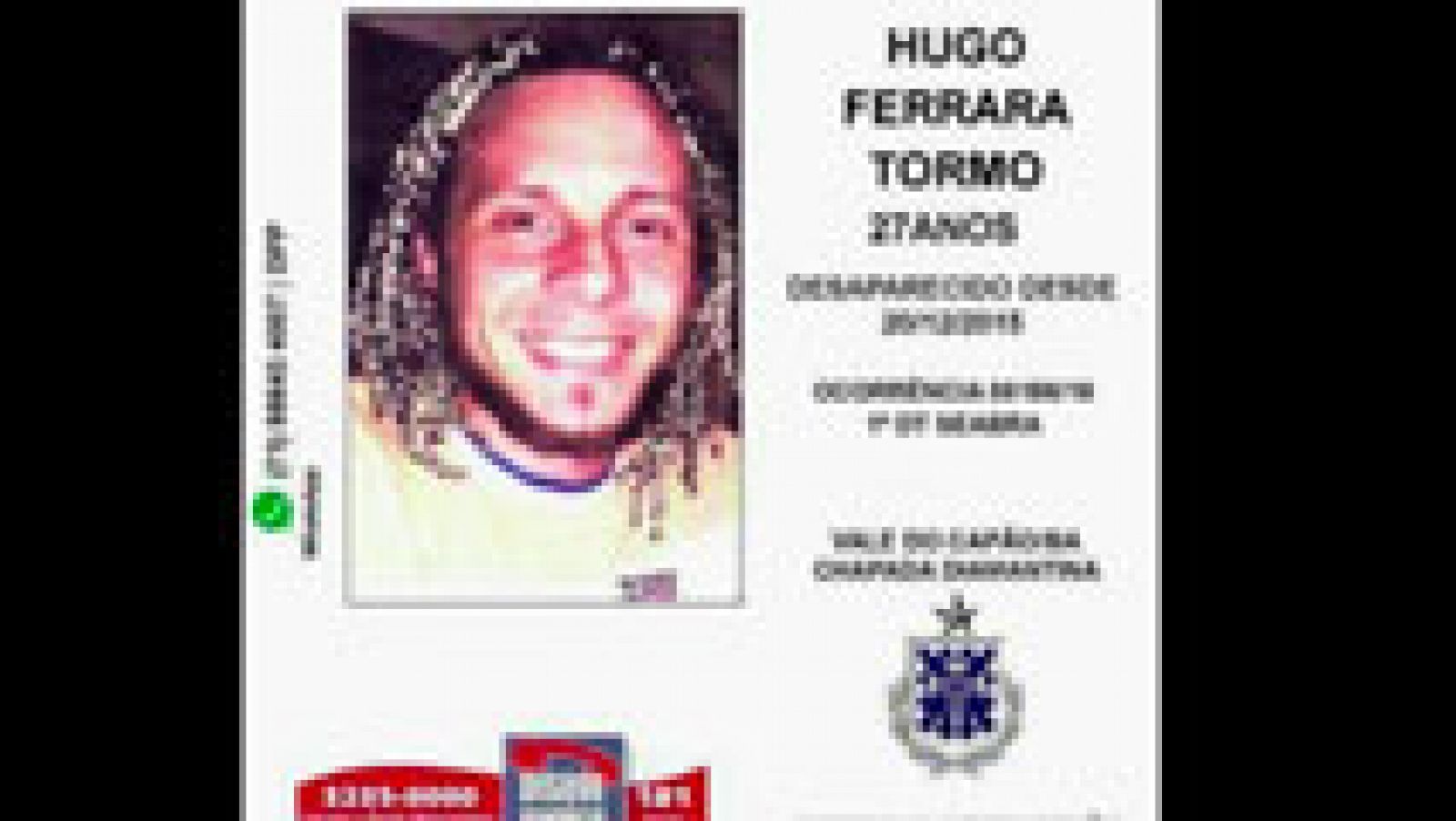 Telediario 1: En Brasil  la policía ha hallado el cadáver de un turista español desaparecido en aquel país hace más de dos años | RTVE Play