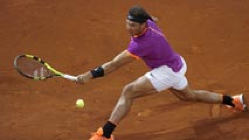 Rafa Nadal encuentra la frmula en un partidazo con Goffin