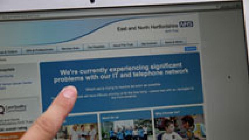 El ciberataque bloquea los sistemas de hospitales británicos