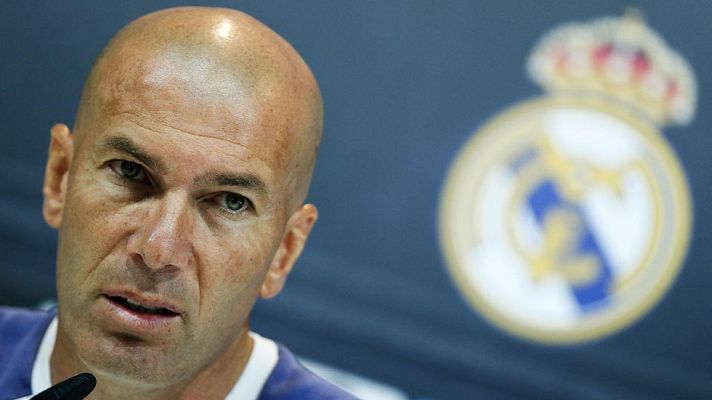 Telediario 1 - Zidane: "Manejar a personas es más importante que la táctica"