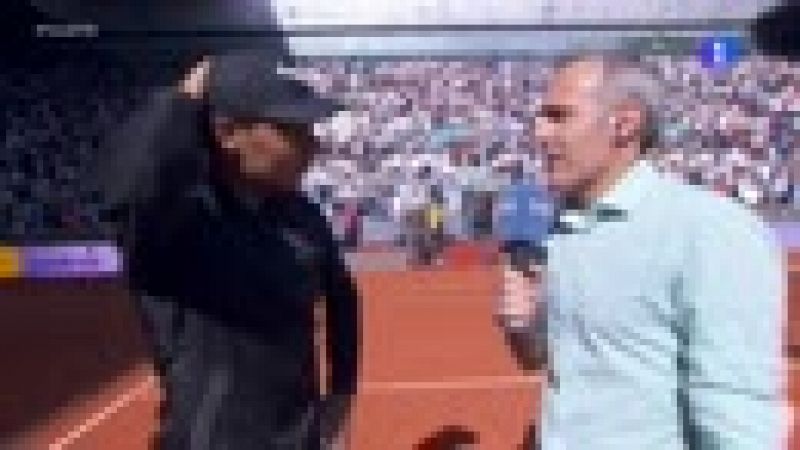 Nadal, tras ganar a Djokovic: "Es un día muy bonito" | Ver
