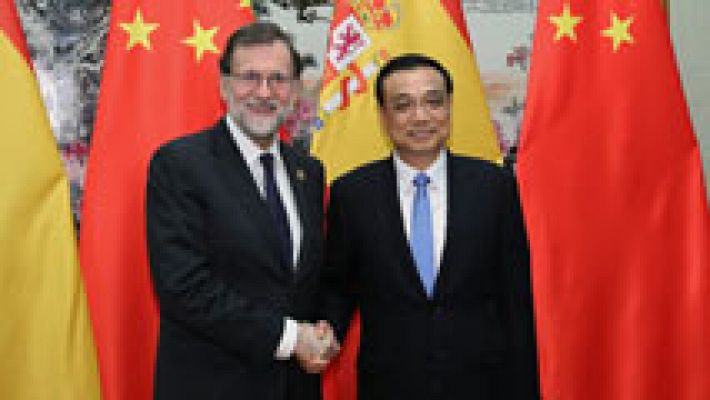 Rajoy presenta España ante Xi Jinping como ejemplo de la senda reformista que necesita China