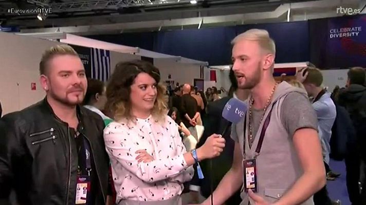 Eurovisión - Moldavia, los candidatos del 'buen rollo', piden el voto