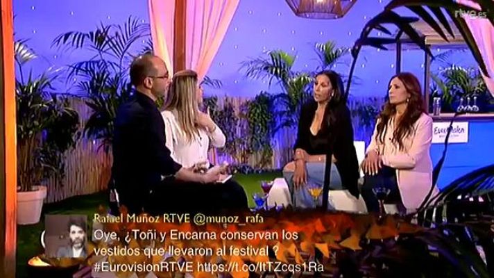 Eurovisión - Las Azúcar Moreno cantan su famoso 'Bandido'