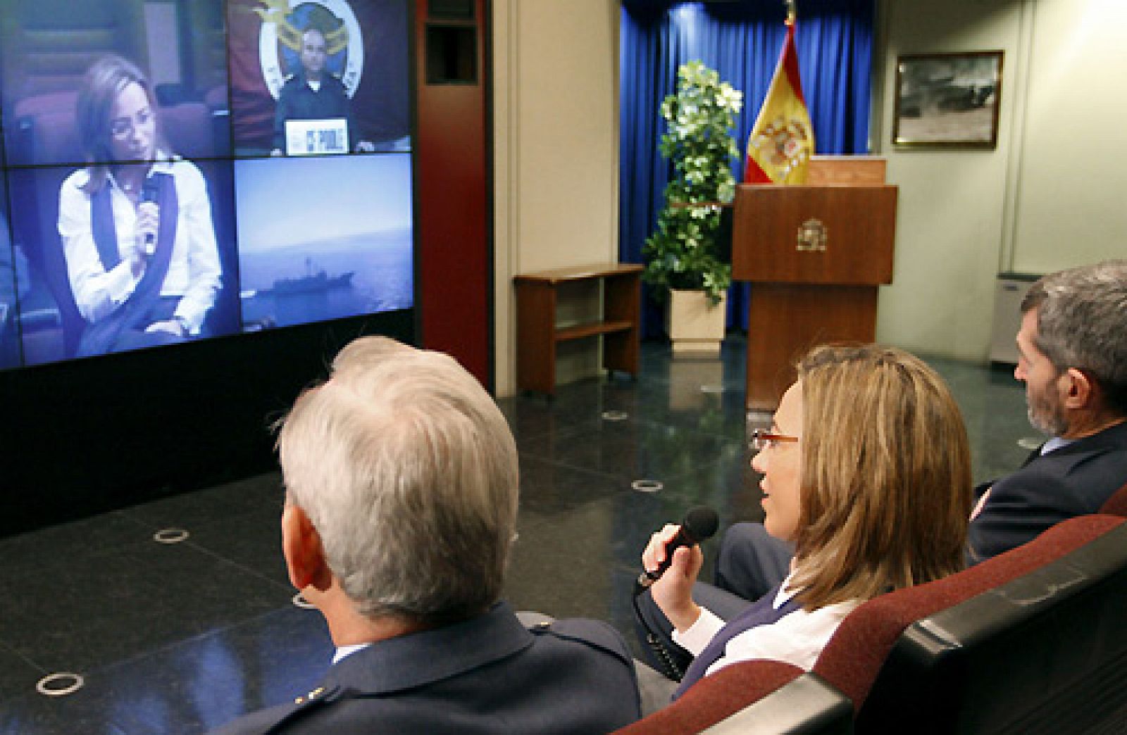 Videoconferencia con Chacón