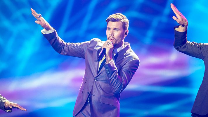Eurovisión - Suecia: Robin Bengtsson canta 'I can't go on'