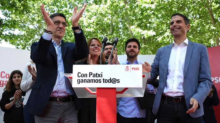 Telediario 1 - Un único debate entre los candidatos del PSOE