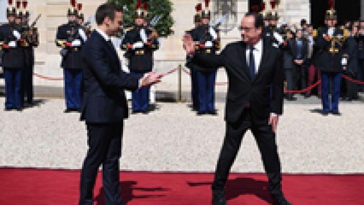 Macron ha prometido trabajar para refundar Europa