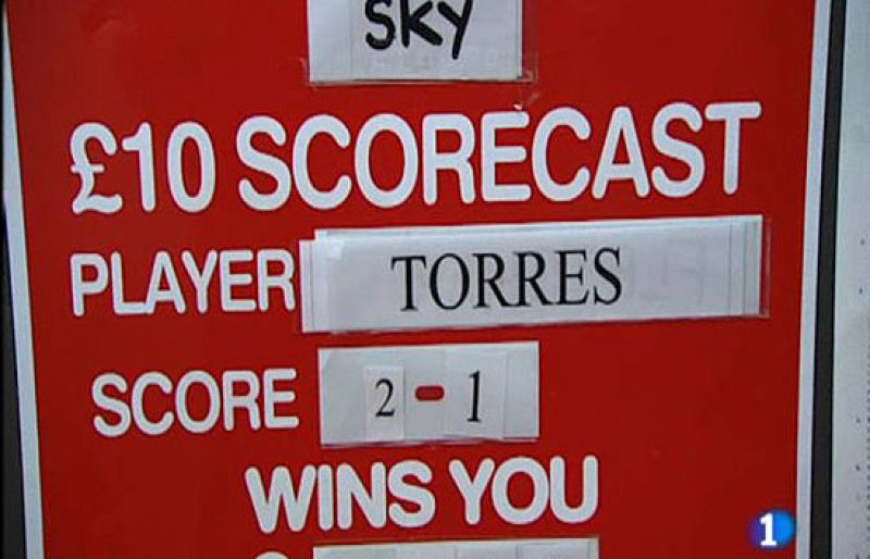 Las apuestas entre los aficionados ingleses están a la orden del día y con motivo del amistoso entre España e Inglaterra, los propios ingleses han decidido apostar por lo seguro, es decir por la 'roja'.