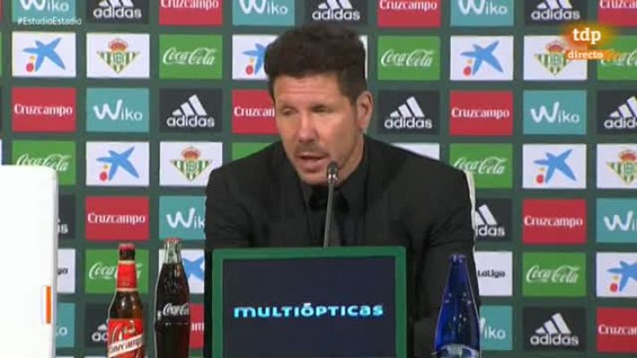 Simeone: "Ha sido la temporada más difícil desde que estoy aquí"