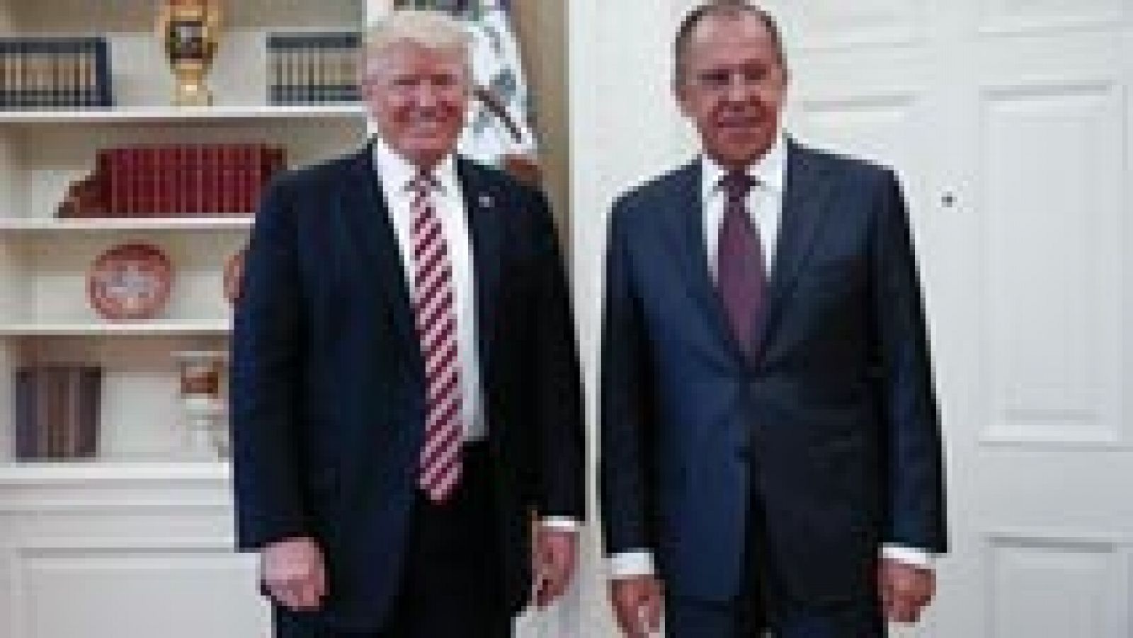 Trump reveló información clasificada al ministro ruso Lavrov, según el Washington Post