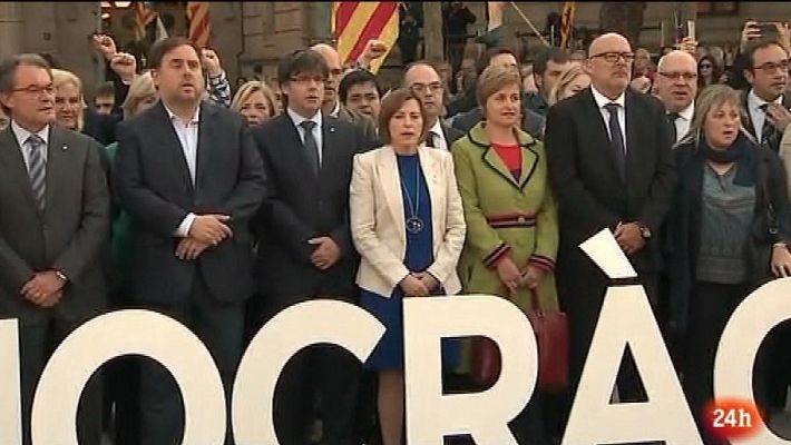 Parlamento - Forcadell ante el TSJC