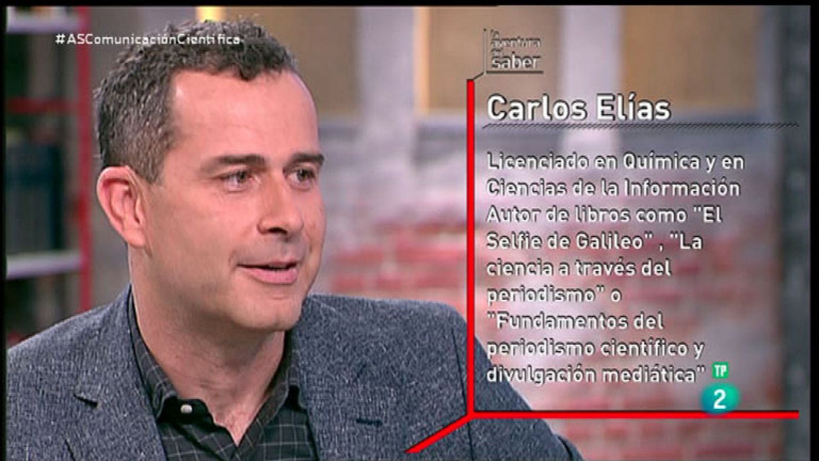 La aventura del Saber: Carlos Elías, una comunicación científica | RTVE Play