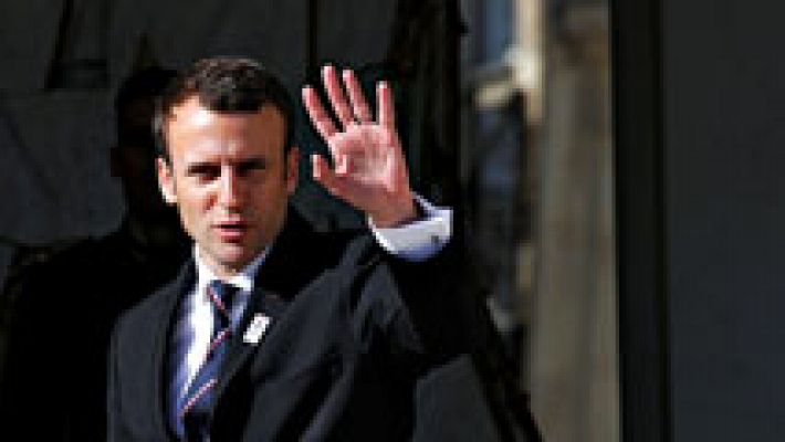 Telediario 1 - El presidente francés, Emmanuel Macron, retrasa un día el anuncio de su primer gobierno