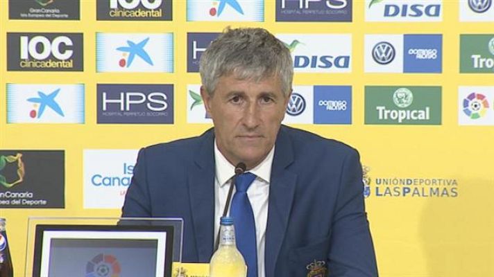  - Quique Setién se despide de la UD