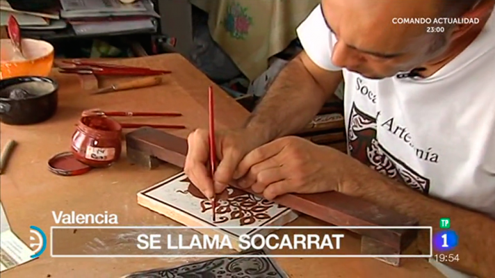 Así se hace la cerámica de Socarrat en Valencia