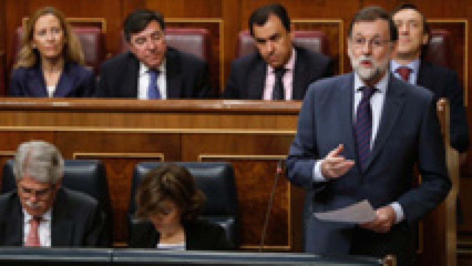 Informativo 24h: Rajoy mantiene su confianza en el ministro de Justicia a pesar de la reprobación | RTVE Play