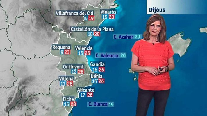L'informatiu - Comunitat Valenciana - El tiempo en la Comunidad Valenciana - 17/05/17