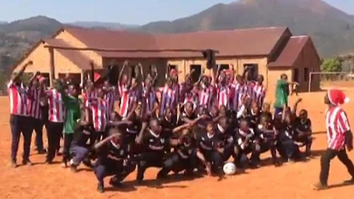 La pasión por el Athletic llega hasta Tanzania