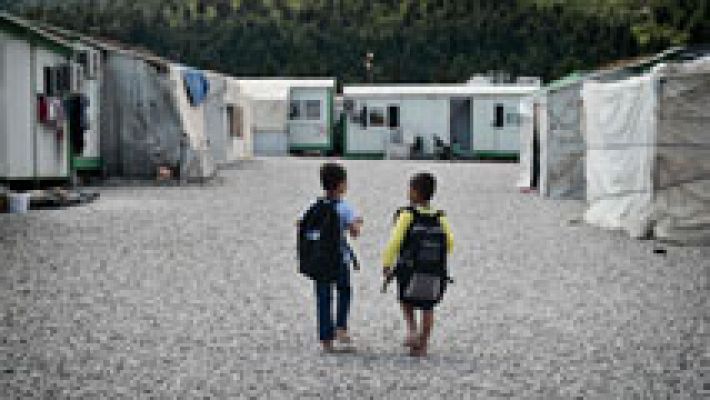 La cifra de niños refugiados que viajan solos se quintuplica