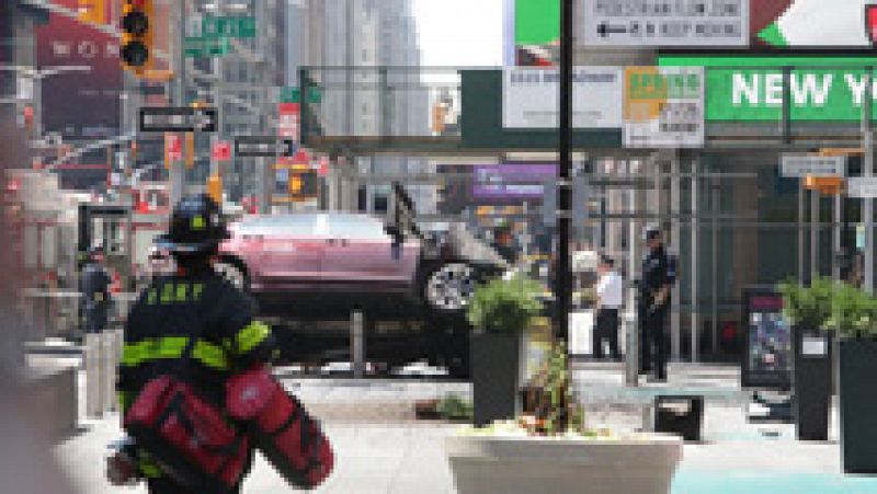 Un atropello en la plaza de Times Square de Nueva York deja un muerto y varios heridos