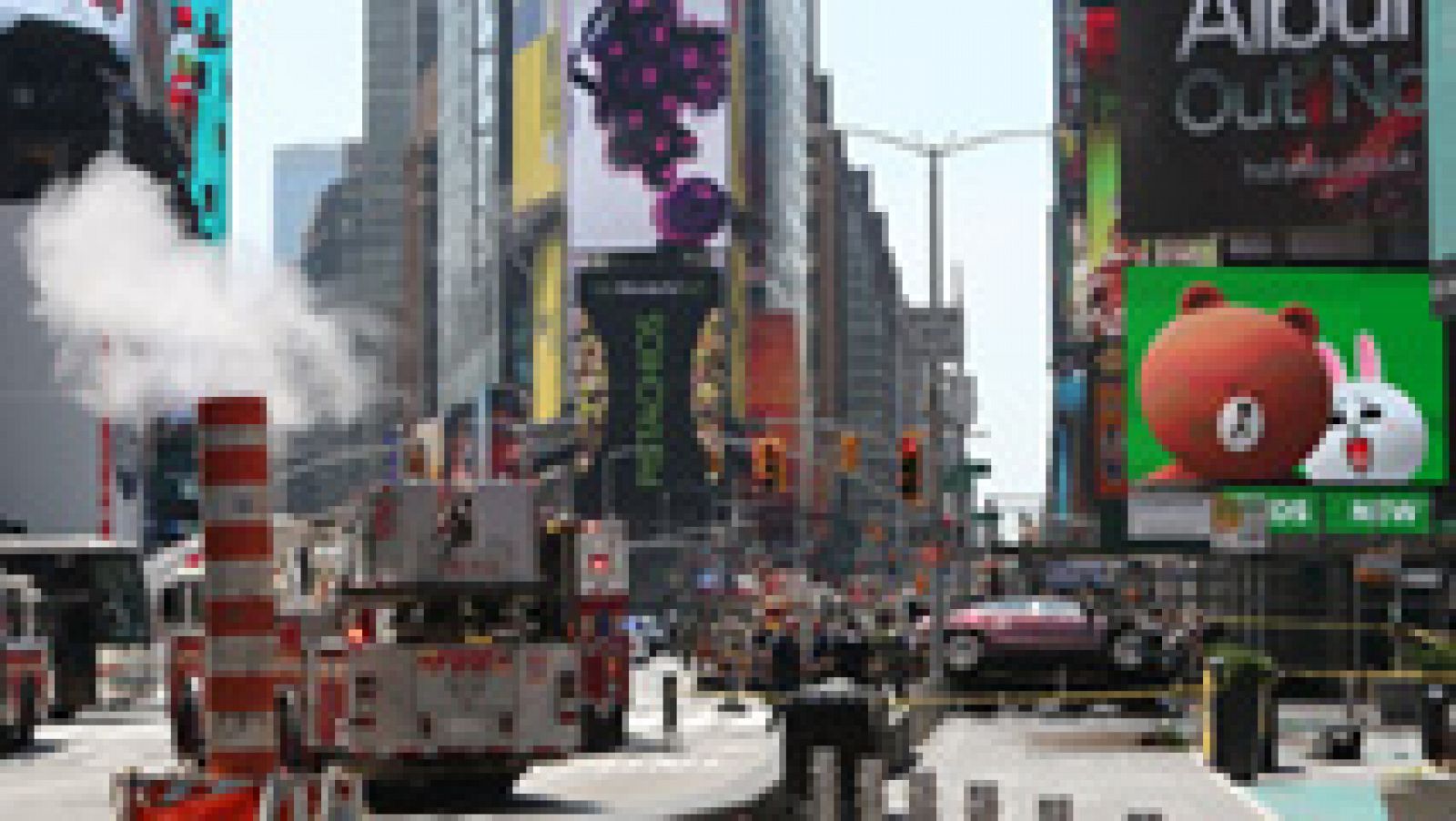 Telediario 1: Un conductor ebrio mata a una persona y deja una docena de heridos en un atropello múltiple en Times Square | RTVE Play
