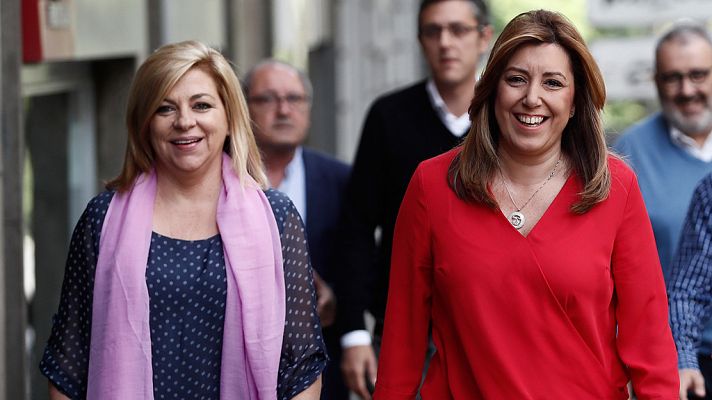 Elena Valenciano: "No hay ningún riesgo de ruptura desde la candidatura de Susana Díaz"